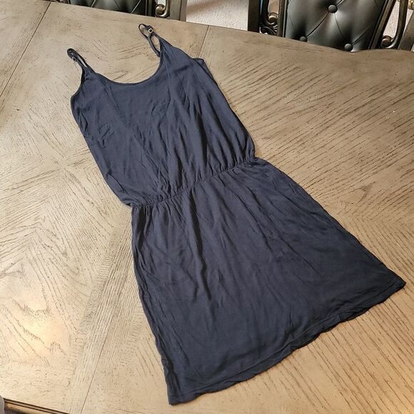 James Perse black summer dress size 2 🖤 - Picture 2 of 10